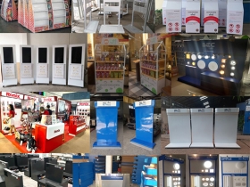 แท่นโชว์,แท่นวาง,แท่นวางของ,ชั้นแขวนแอร์,ชั้นโฆษณาสินค้า